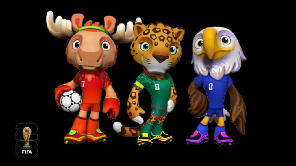 Mascotas oficiales FIFA World Cup 2026: Maple, Zayu y Clutch